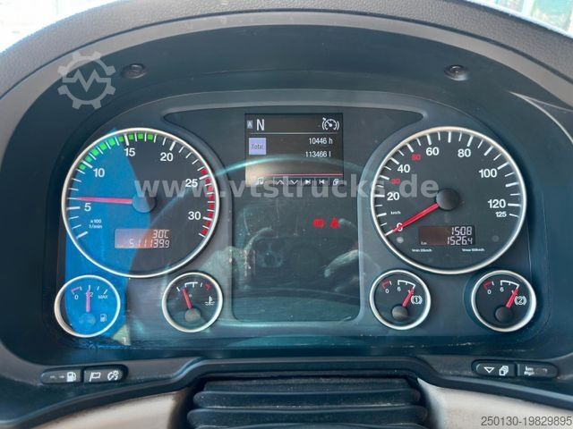 Flatbed truck with tarp MAN TGS 18.360 4x2 Pritsche+Plane 18t.