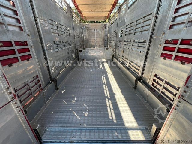 Hestetransporttrailer Finkl FINKL VA24 3.Stock Viehanhänger Hubdach