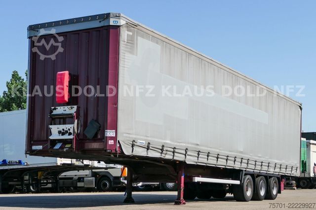 Semirimorchio con telone KRONE SD Pritsche Plane XL MegaLiner Edscha Bordwände