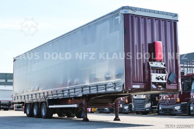Semirimorchio con telone KRONE SD Pritsche Plane XL MegaLiner Edscha Bordwände