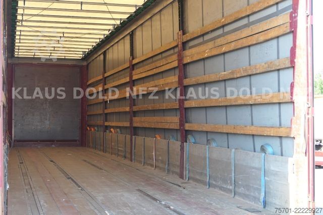 Semirimorchio con telone KRONE SD Pritsche Plane XL MegaLiner Edscha Bordwände