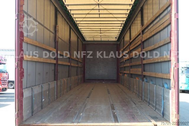Semirimorchio con telone KRONE SD Pritsche Plane XL MegaLiner Edscha Bordwände