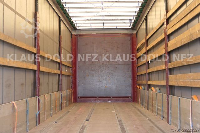 Semirimorchio con telone KRONE SD Pritsche Plane XL MegaLiner Edscha Bordwände