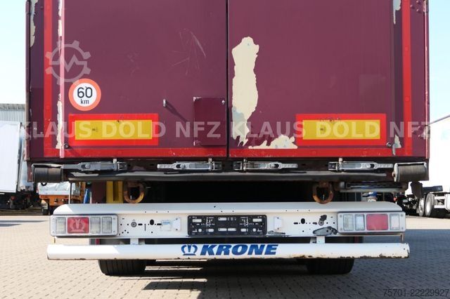 Semirimorchio con telone KRONE SD Pritsche Plane XL MegaLiner Edscha Bordwände