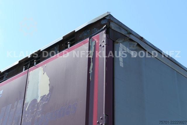 Semirimorchio con telone KRONE SD Pritsche Plane XL MegaLiner Edscha Bordwände