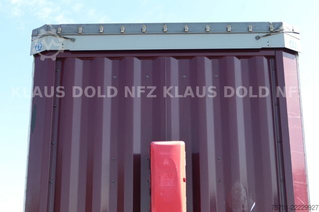 Semirimorchio con telone KRONE SD Pritsche Plane XL MegaLiner Edscha Bordwände