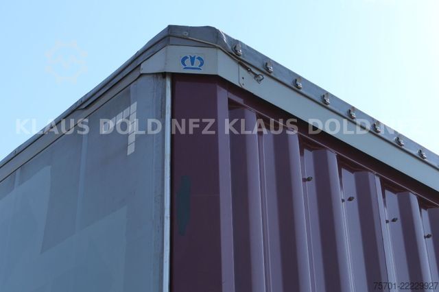 Semirimorchio con telone KRONE SD Pritsche Plane XL MegaLiner Edscha Bordwände