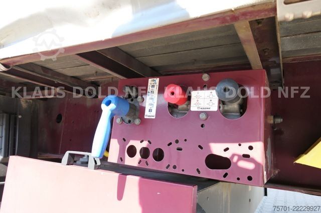 Semirimorchio con telone KRONE SD Pritsche Plane XL MegaLiner Edscha Bordwände