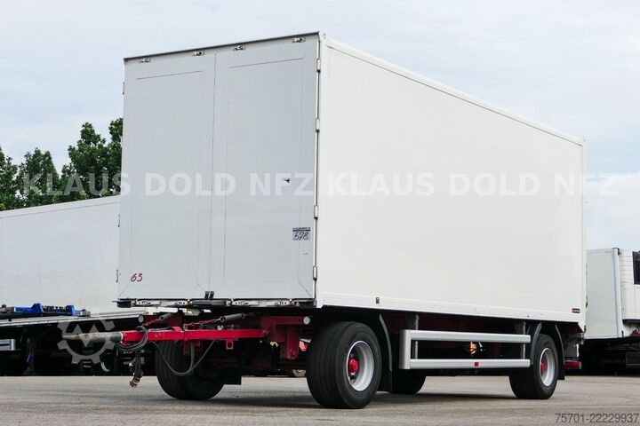 Kasa dorse SPIER AGL 290 Koffer 45m³ Durchladeeinrichtung LBW