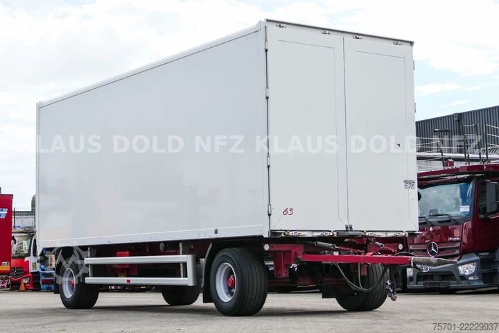 Kasa dorse SPIER AGL 290 Koffer 45m³ Durchladeeinrichtung LBW