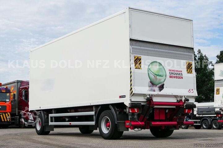 Kasa dorse SPIER AGL 290 Koffer 45m³ Durchladeeinrichtung LBW