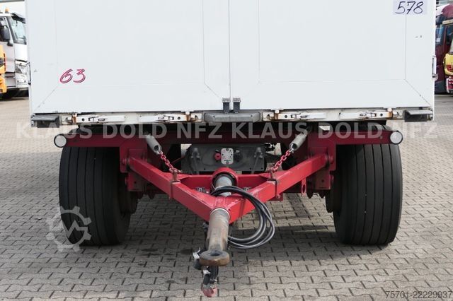 Kasa dorse SPIER AGL 290 Koffer 45m³ Durchladeeinrichtung LBW