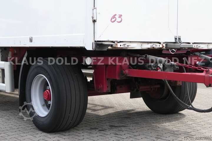 Kasa dorse SPIER AGL 290 Koffer 45m³ Durchladeeinrichtung LBW