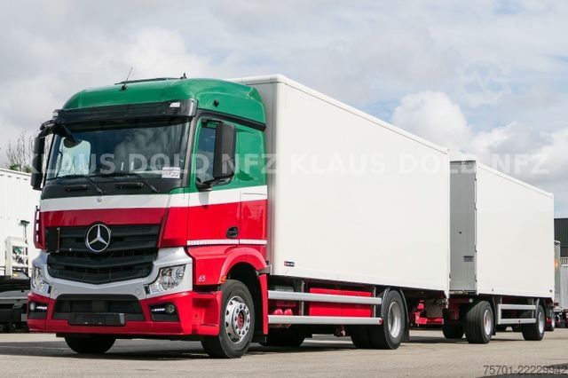 Kutu kamyonu MERCEDES-BENZ Actros 1842 Komplettzug Durchladesystem