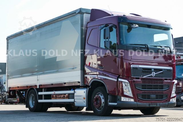 Tenteli düz yataklı kamyon VOLVO FH 420 Pritsche Plane Bordwände Vollluft Euro 6
