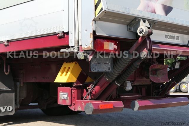 Tenteli düz yataklı kamyon VOLVO FH 420 Pritsche Plane Bordwände Vollluft Euro 6