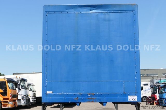 Değiştirilebilir kasalı kamyon  GRAAF BDF Koffer Wechselaufbau