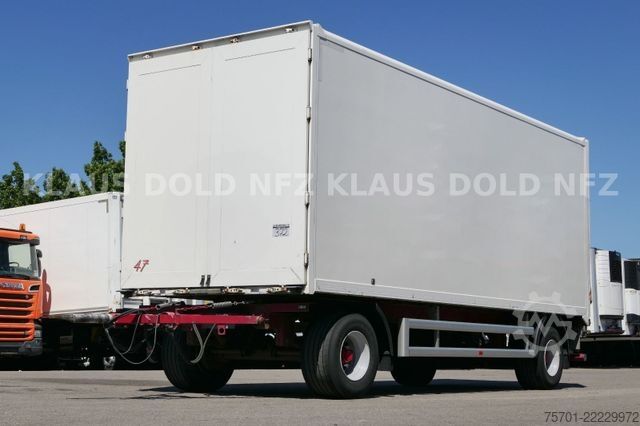 Kasa dorse SPIER AGL 290 Koffer 47m³ Durchladeeinrichtung LBW