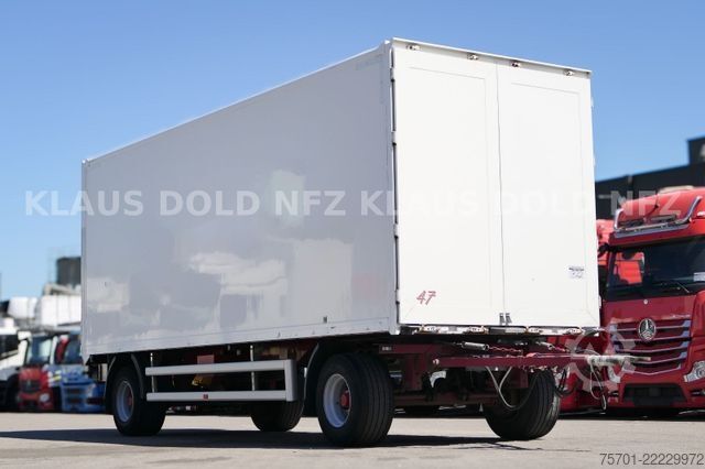 Kasa dorse SPIER AGL 290 Koffer 47m³ Durchladeeinrichtung LBW
