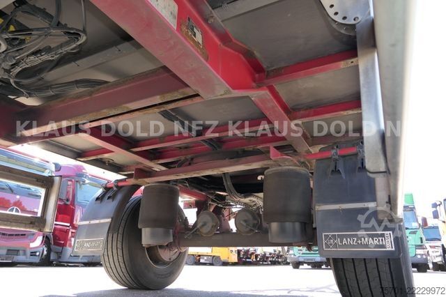 Kasa dorse SPIER AGL 290 Koffer 47m³ Durchladeeinrichtung LBW
