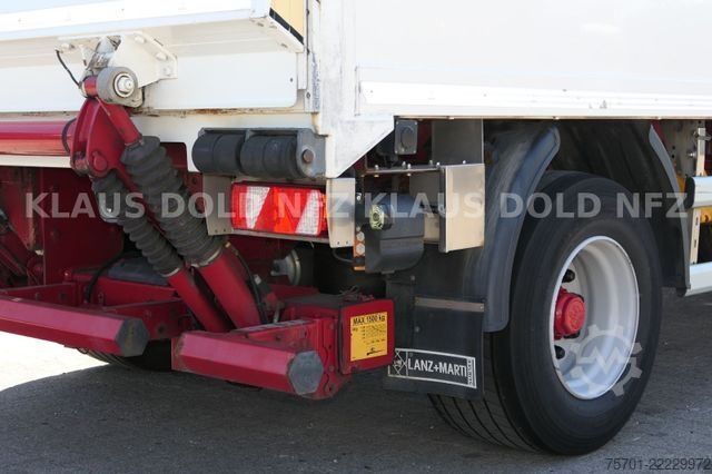 Kasa dorse SPIER AGL 290 Koffer 47m³ Durchladeeinrichtung LBW
