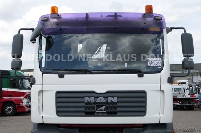 Кипер камион MAN TGM 18.330 Kipper Kran Hiab Funk