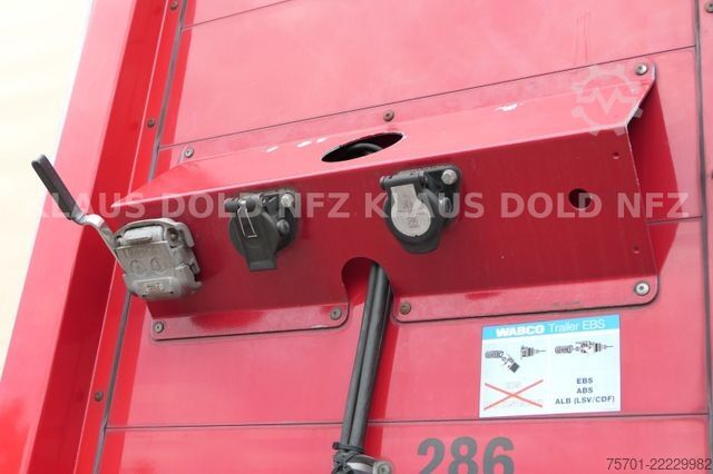 Brandalı açık yarı römork  MS Parts/SBQ 10-24 L Pritsche Plane 41t Kamera