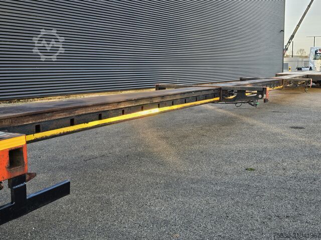 Lágur hleðslutæki Broshuis 3 ABSD-48/3 / 3 x EXTENDABLE / 33 mtr