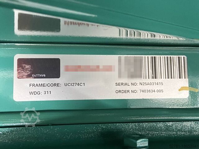 सकल Cummins C110D5Q - 110 kVA Generator - DPX-18509-Q