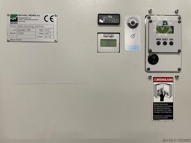 Oblikovka Weinig Hydromat 1000 (5S)