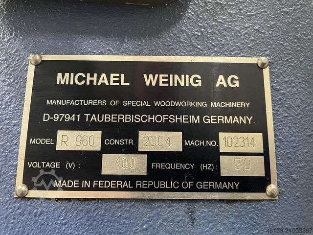 Profilna brusilica Weinig Rondamat 960