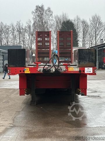 低平台半挂车 FAYMONVILLE STN-4U Multimax 4.Achs Tieflader Nachlaufgelenkt