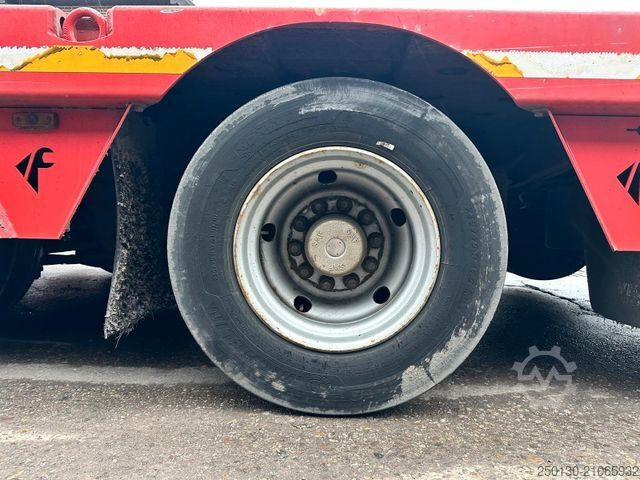 低平台半挂车 FAYMONVILLE STN-4U Multimax 4.Achs Tieflader Nachlaufgelenkt