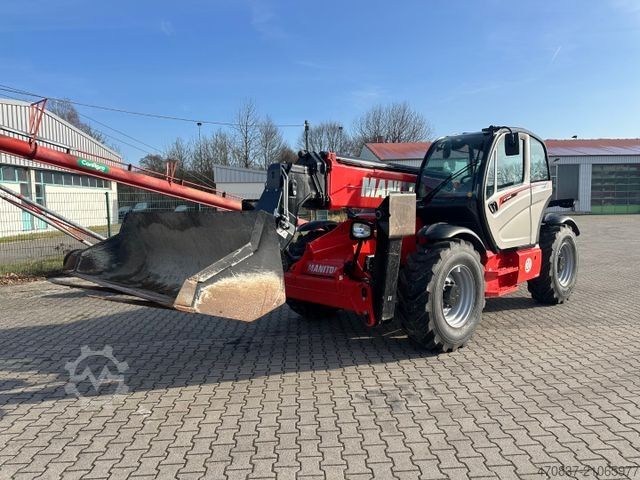 Manipulador telescópico MANITOU MT 1440 4x4x4 / Schaufel Gabel