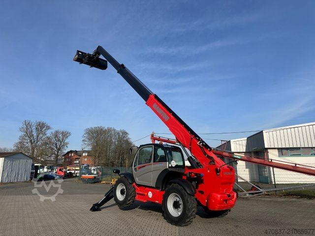 Manipulador telescópico MANITOU MT 1440 4x4x4 / Schaufel Gabel