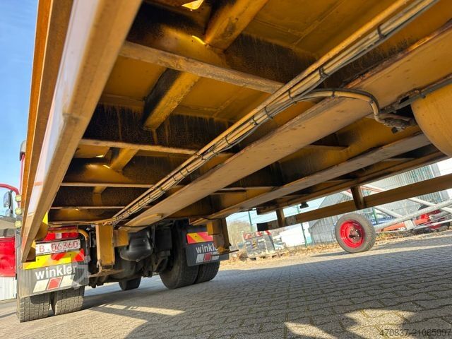 Semirremolque de plataforma baja MÜLLER-MITTELTAL TS 3 / hydr. Rampen