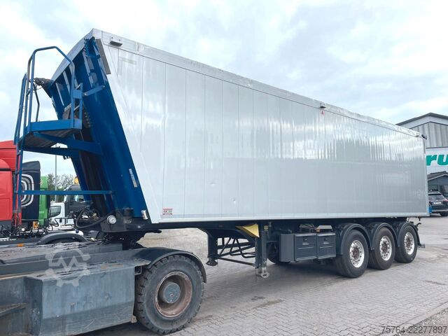 مقطورة نصف قلابة KEMPF ca. 55m³ Kippauflieger / Kombitür / Alufelgen