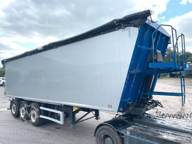 مقطورة نصف قلابة KEMPF ca. 55m³ Kippauflieger / Kombitür / Alufelgen
