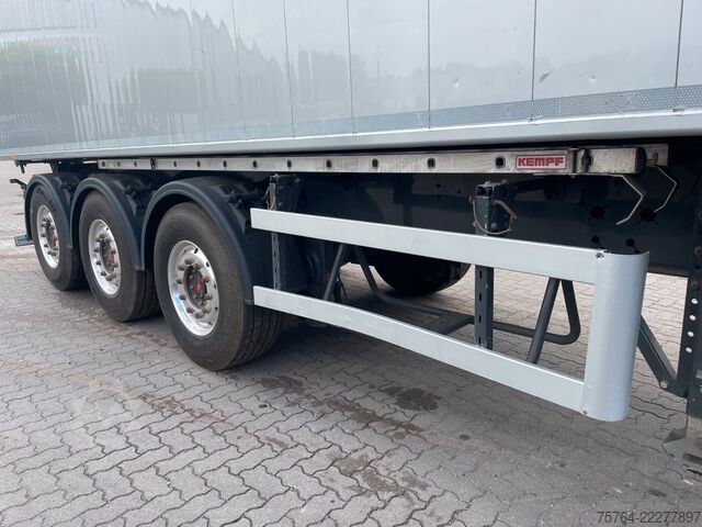 مقطورة نصف قلابة KEMPF ca. 55m³ Kippauflieger / Kombitür / Alufelgen