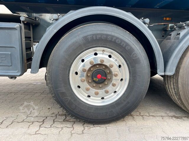 مقطورة نصف قلابة KEMPF ca. 55m³ Kippauflieger / Kombitür / Alufelgen