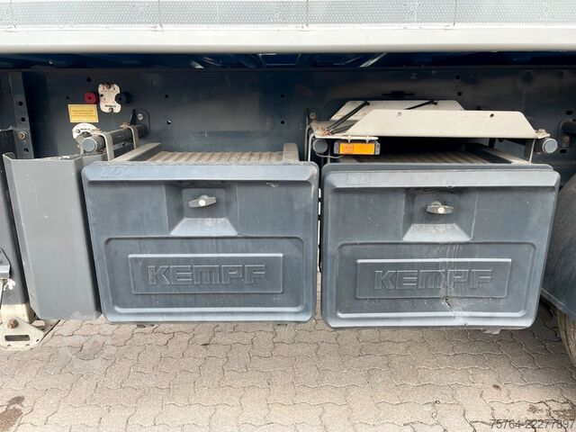 مقطورة نصف قلابة KEMPF ca. 55m³ Kippauflieger / Kombitür / Alufelgen