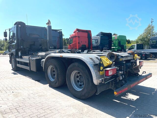 شاحنة قلّابة بذراع تحميل متحرك DAF CF 530 / Meiller RS 21.65 mit Funk / 6x4