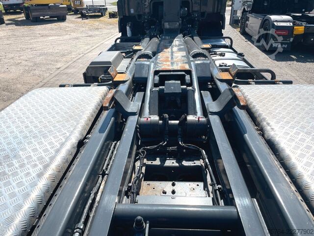 شاحنة قلّابة بذراع تحميل متحرك DAF CF 530 / Meiller RS 21.65 mit Funk / 6x4