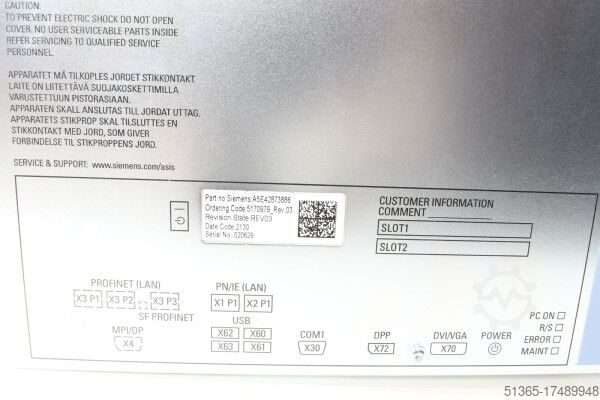 Box PC Siemens 6AG4131-2GM30-1CX6