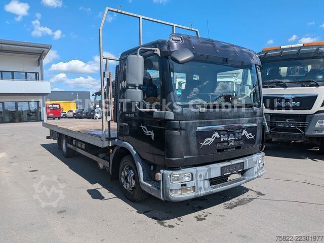 Lastbil med flak MAN TGl 8.250 / Pritsche / Tüv / V6 / Klima