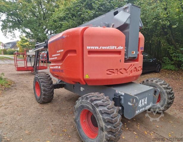 Darba posmi pašnodarbinātība. Skyjack SJ63 AJ Diesel 21,38m