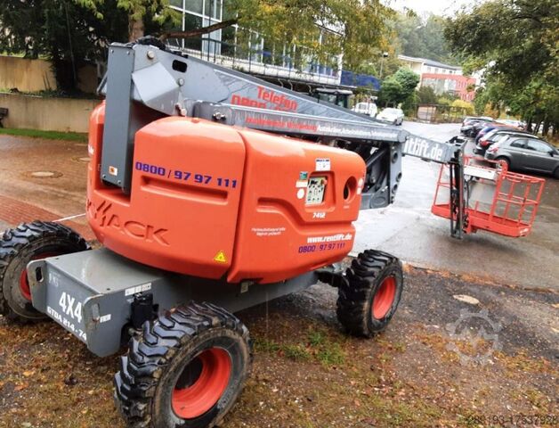 Darba posmi pašnodarbinātība. Skyjack SJ63 AJ Diesel 21,38m