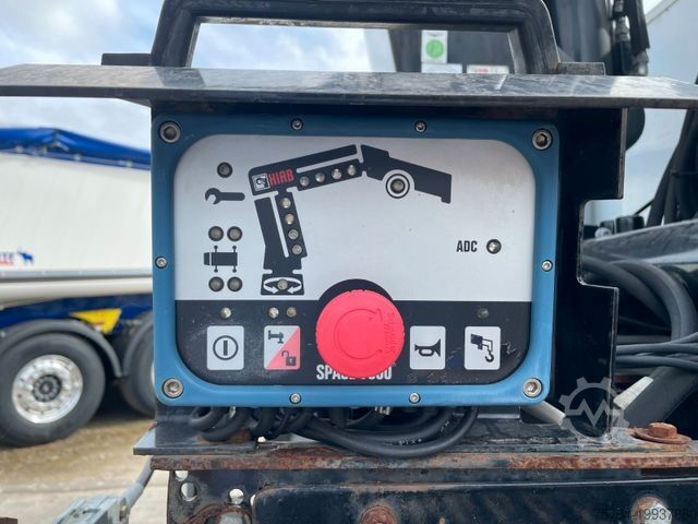 Lastbil med flak MERCEDES-BENZ 1835 Antos / 6m Pritsche / HIAB 144 DLS-3 Pro