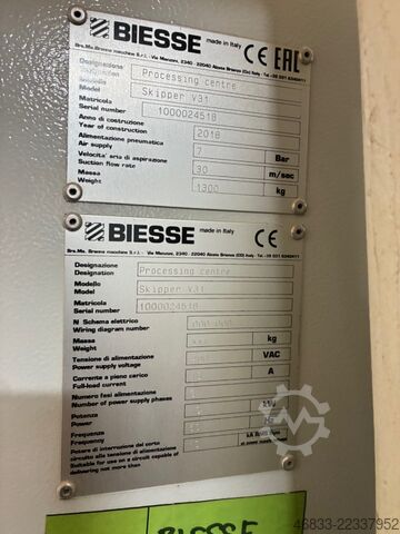 Vertikálne centrum na opracovanie dreva Biesse Skipper V31