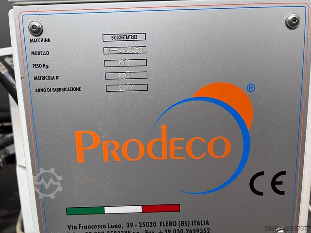 Briketipress PRODECO E 60 Super Vertical